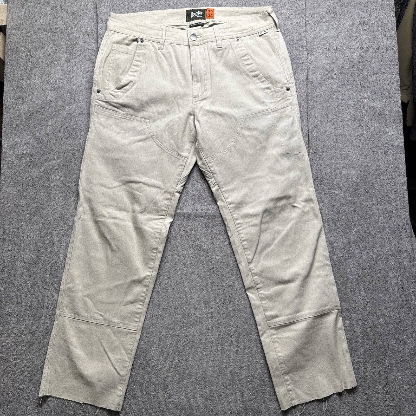 Howler Brothers HB Trade Pants Mens 30x32 Painters Putty Utility Reinforced Knee