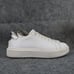Steve Madden Shoes Womens 7 Sneakers Fashion Platform Charlie White Lace Up Low