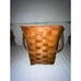 Vintage Picnic Basket with plates and cups