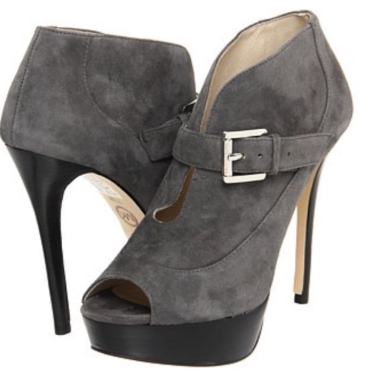 MICHAEL Michael Kors Gray Stiletto Bootie