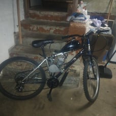 Gas powered bicycle