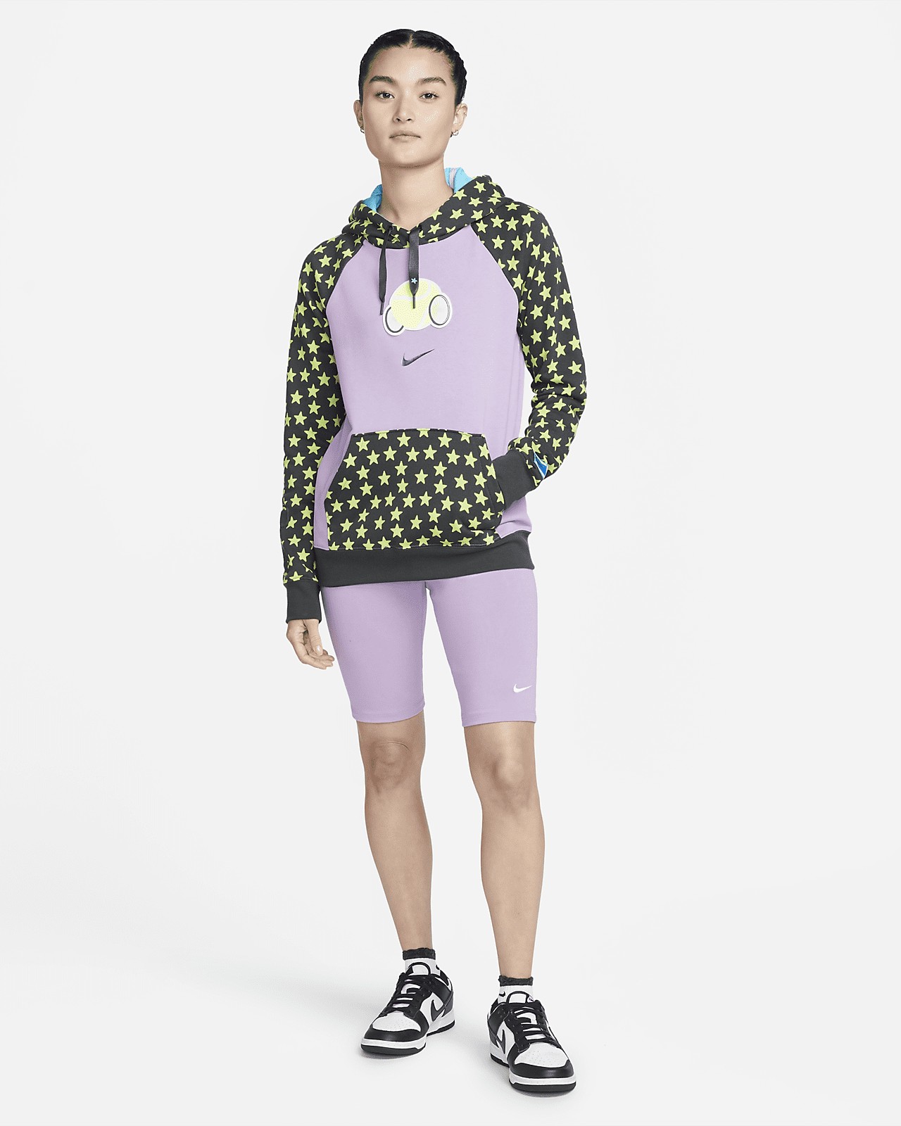WOMEN'S NIKE MAYLEE'S SPORTSWEAR ESSENTIAL X DOERNBECHER FREESTYLE FLEECE HOODIE