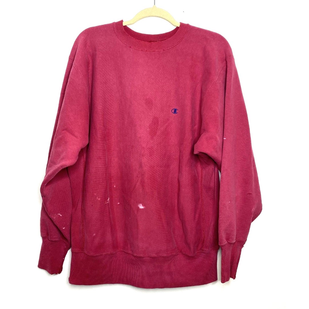 Champion Reverse Weave Crewneck Pullover USA Fall Grunge Comfy Sweatshirt Sz XL