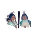 Vintage Cast Iron Painted Native American Chief Couple Wall Art By Sexton