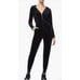 Good American Hooded Velour Jumpsuit