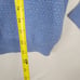 Fairway & Greene 1/4 Zip Blue Argyle Italian Merino Wool Pullover Sweater Sz M