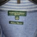 Fairway & Greene 1/4 Zip Blue Argyle Italian Merino Wool Pullover Sweater Sz M