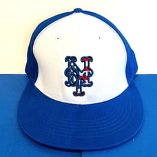 New York Mets American Flag Style Logo Baseball Snapback Hat Cap SGA