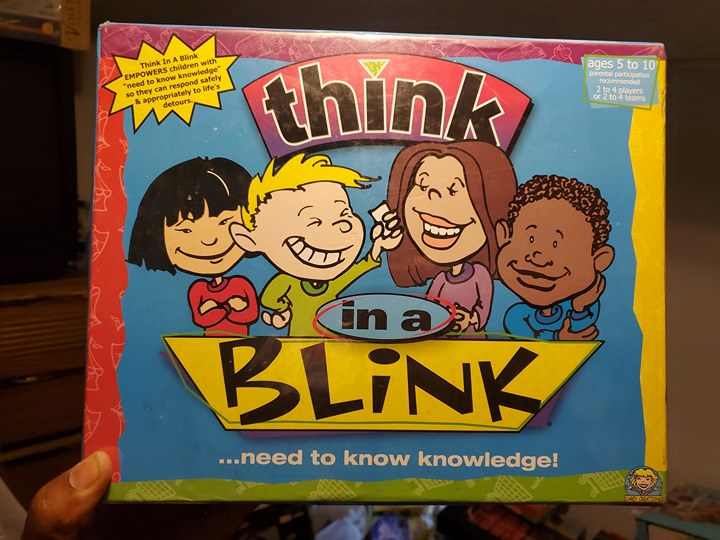 Think in a Blink Board Game: New