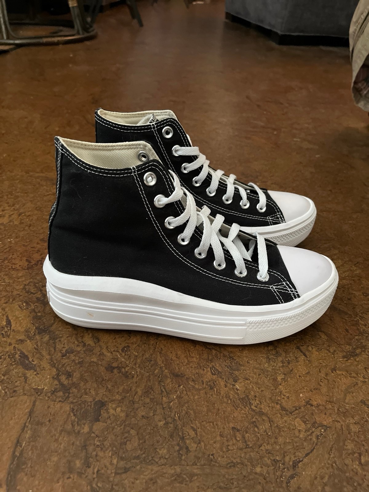 Black Converse Chuck Taylor All Star “Move” Platform