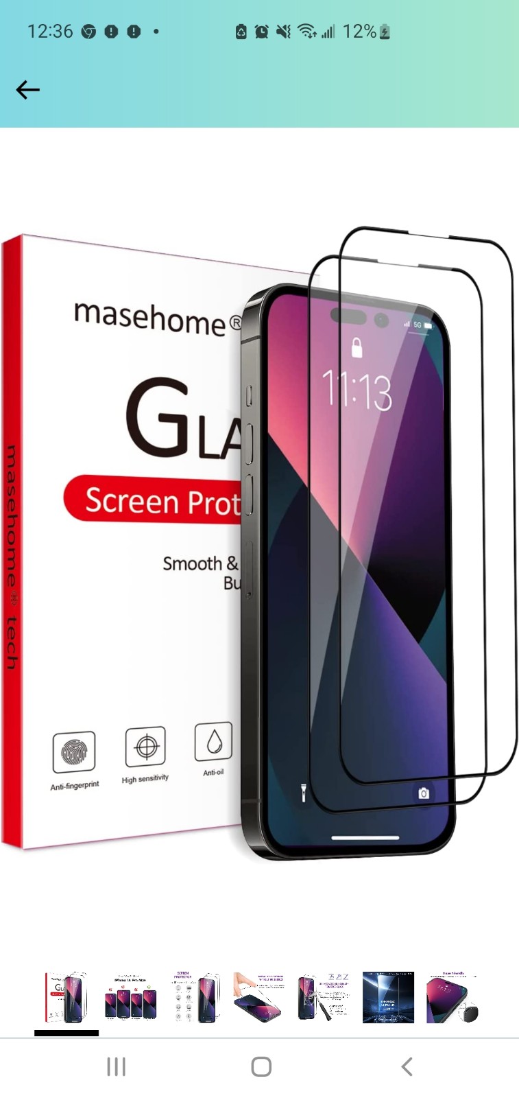 iPhone 14 Pro Max Screen Protector Tempered Glass Compatible with Apple 14 ProMa iPhone 14 Pro Max Screen Protector Tempered Glass Compatible with Apple 14 ProMa