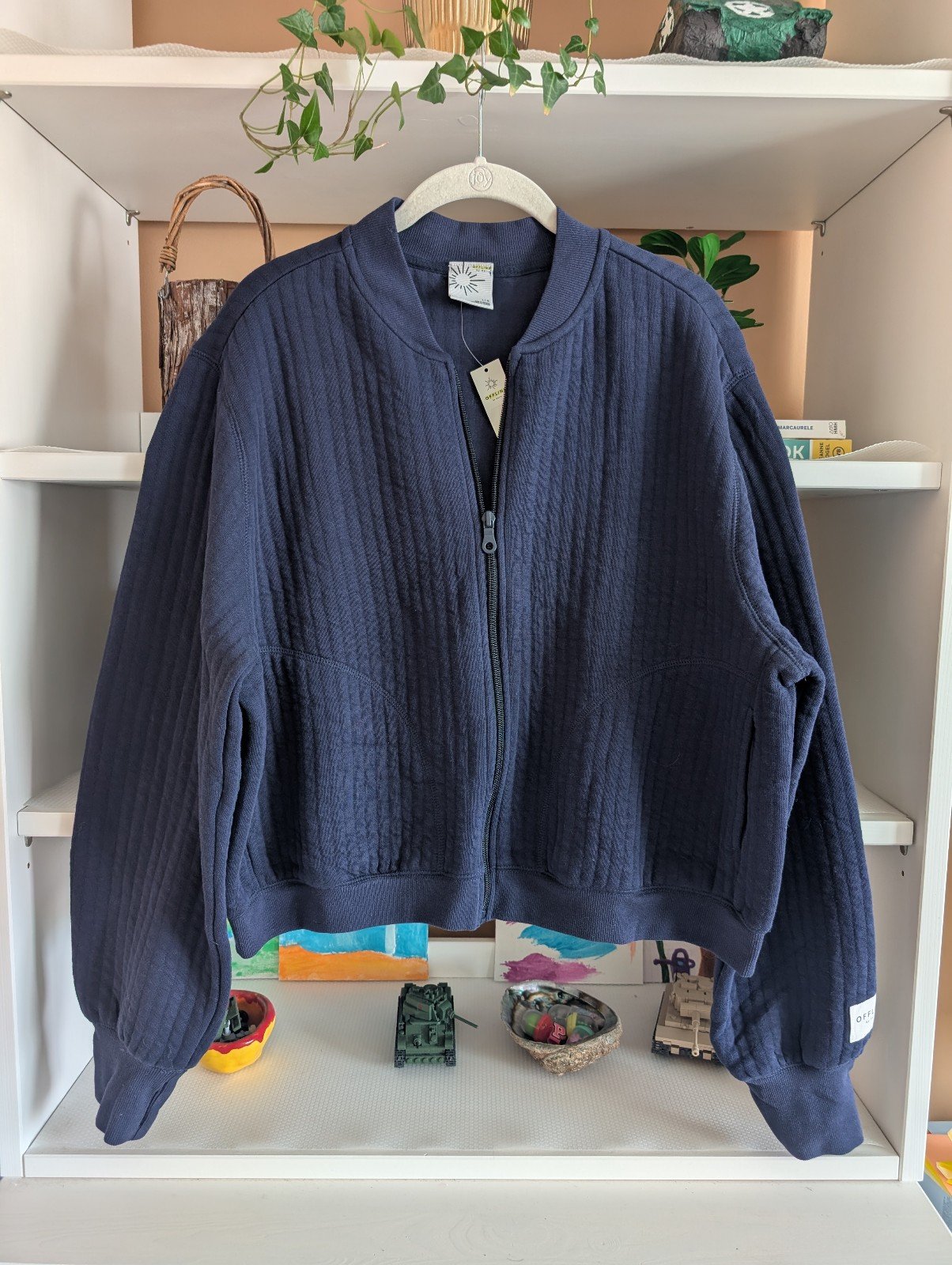 Offline By Aerie Coffee Run Bomber Jacket