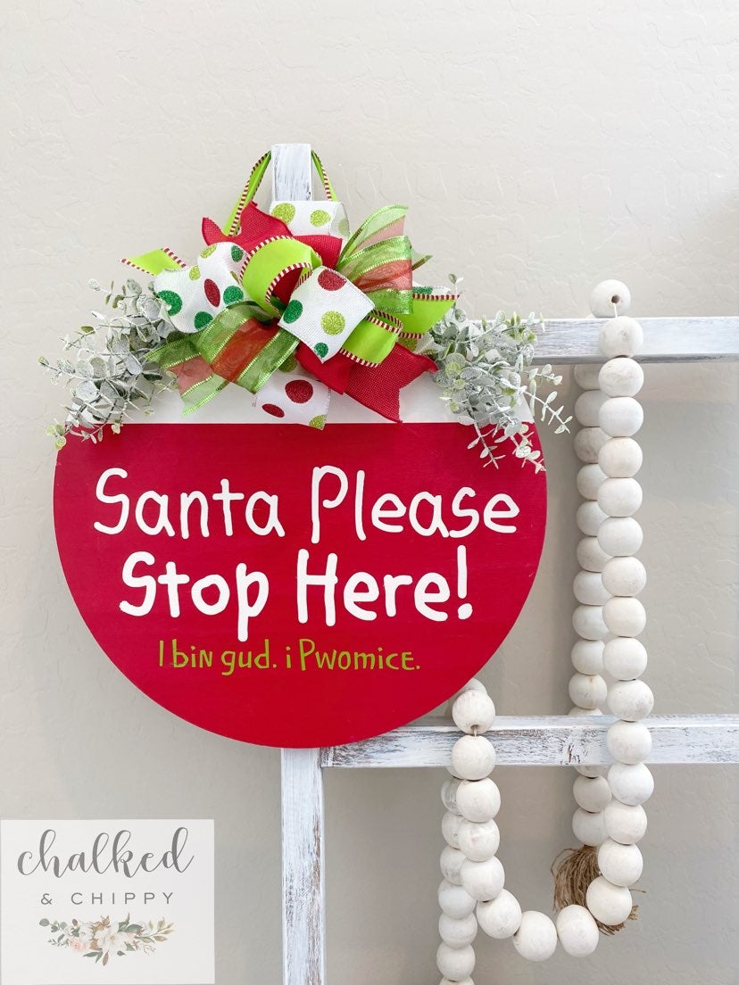 18 christmas door round