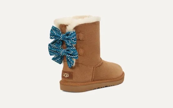 NWT Toddler UGG Bailey Bow Squiggles Boot