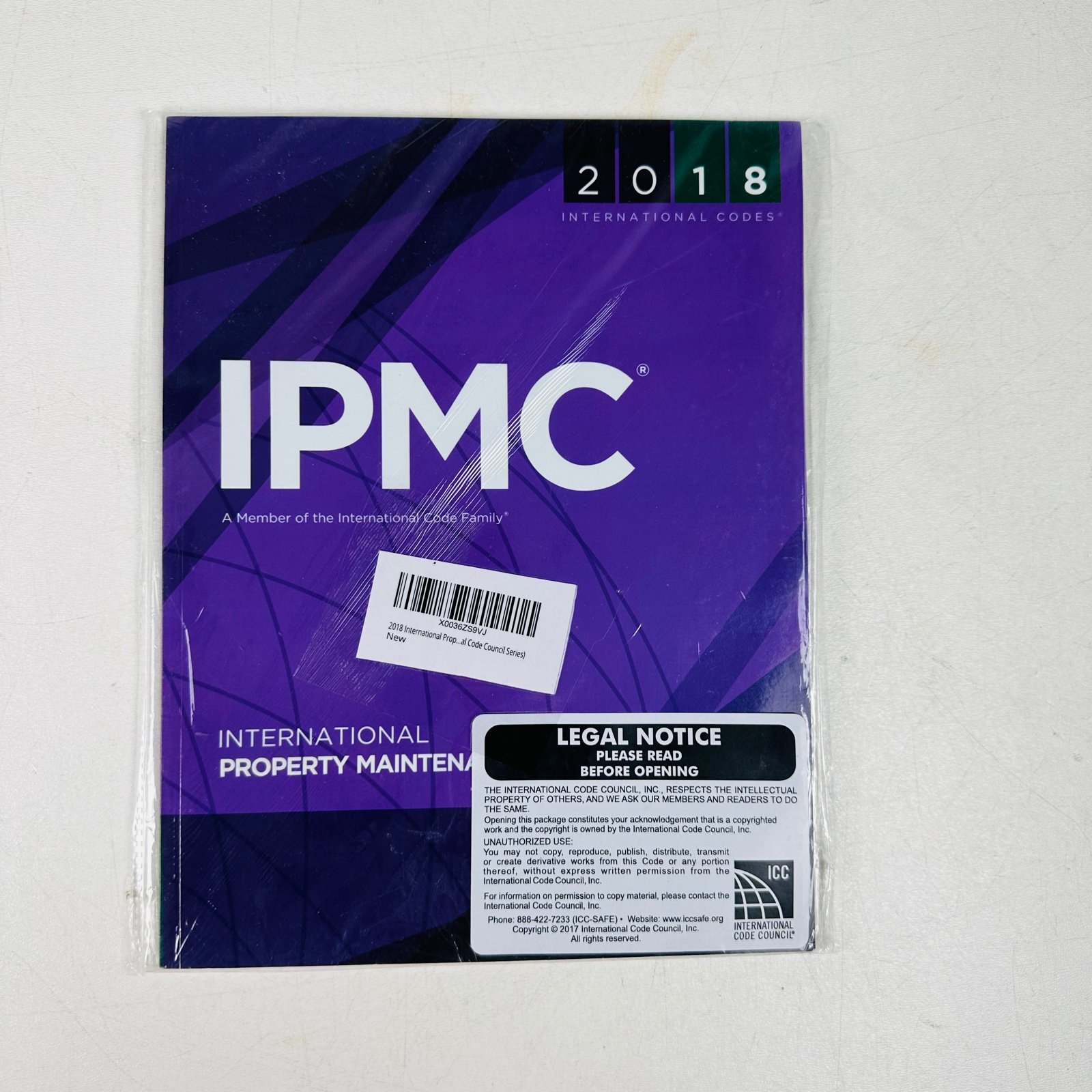 2018 International Property Maintenance Code (International Code Council Series)