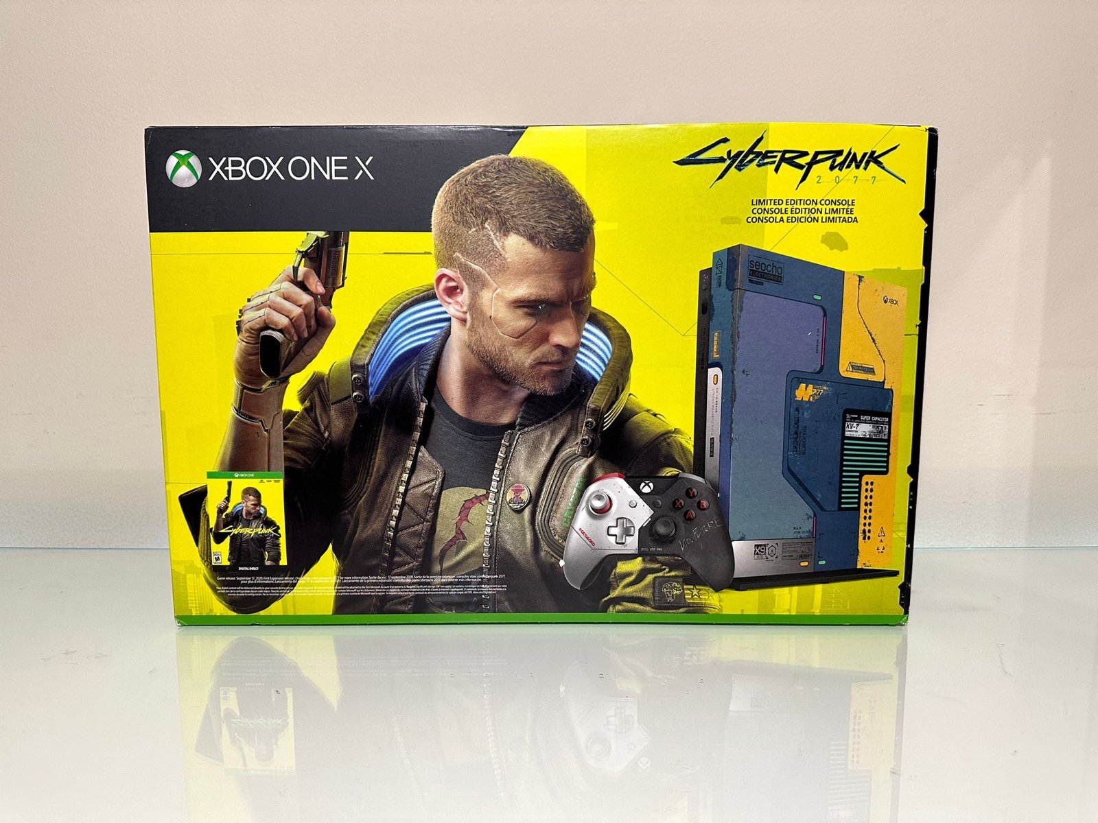 Xbox One X Cyberpunk 2077 Limited Edition Console