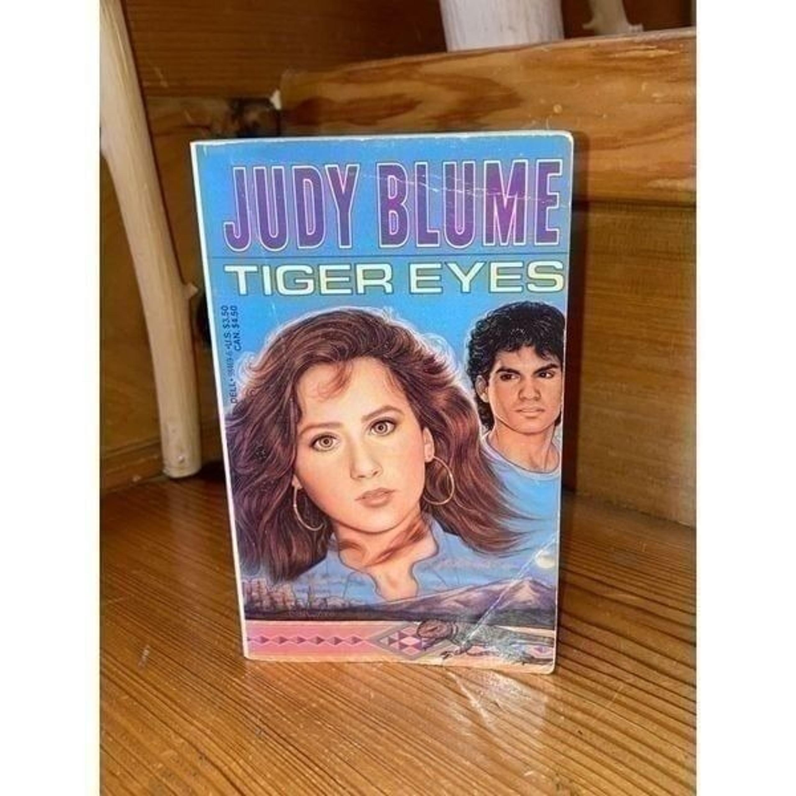 Tiger Eyes Judy Blume Original Vintage 1981 Paperback Release Dell