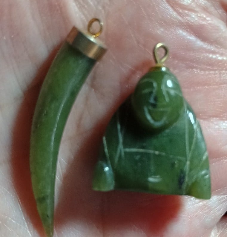 Vintage Jade Nephrite Charms
