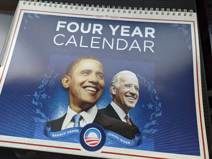Obama Commemorative Calendar