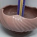 Vintage Royal Haegar Pottery Mauve Vase Bowl Planter
