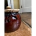 Brown Vintage Cooking Pot with Lid