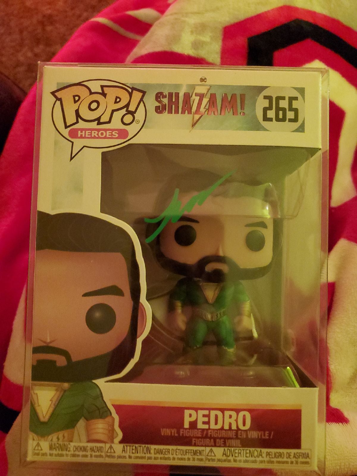 Shazam autograph