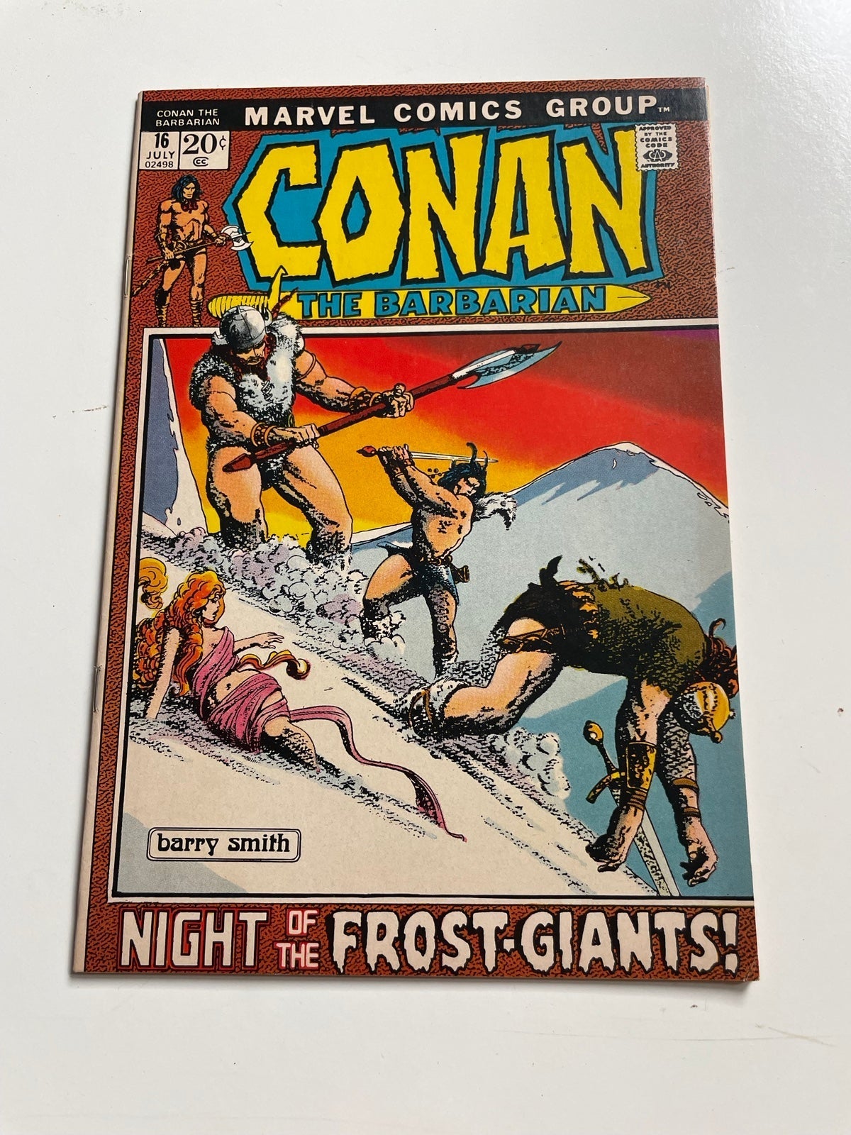 Conan the Barbarian #16