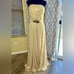 NEW! LAUREN RALPH LAUREN Gold Shimmer Strapless Evening Dress Gown