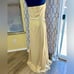 NEW! LAUREN RALPH LAUREN Gold Shimmer Strapless Evening Dress Gown