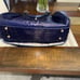 Brahmin Elise Navy Blue Leather Shoulder Bag
