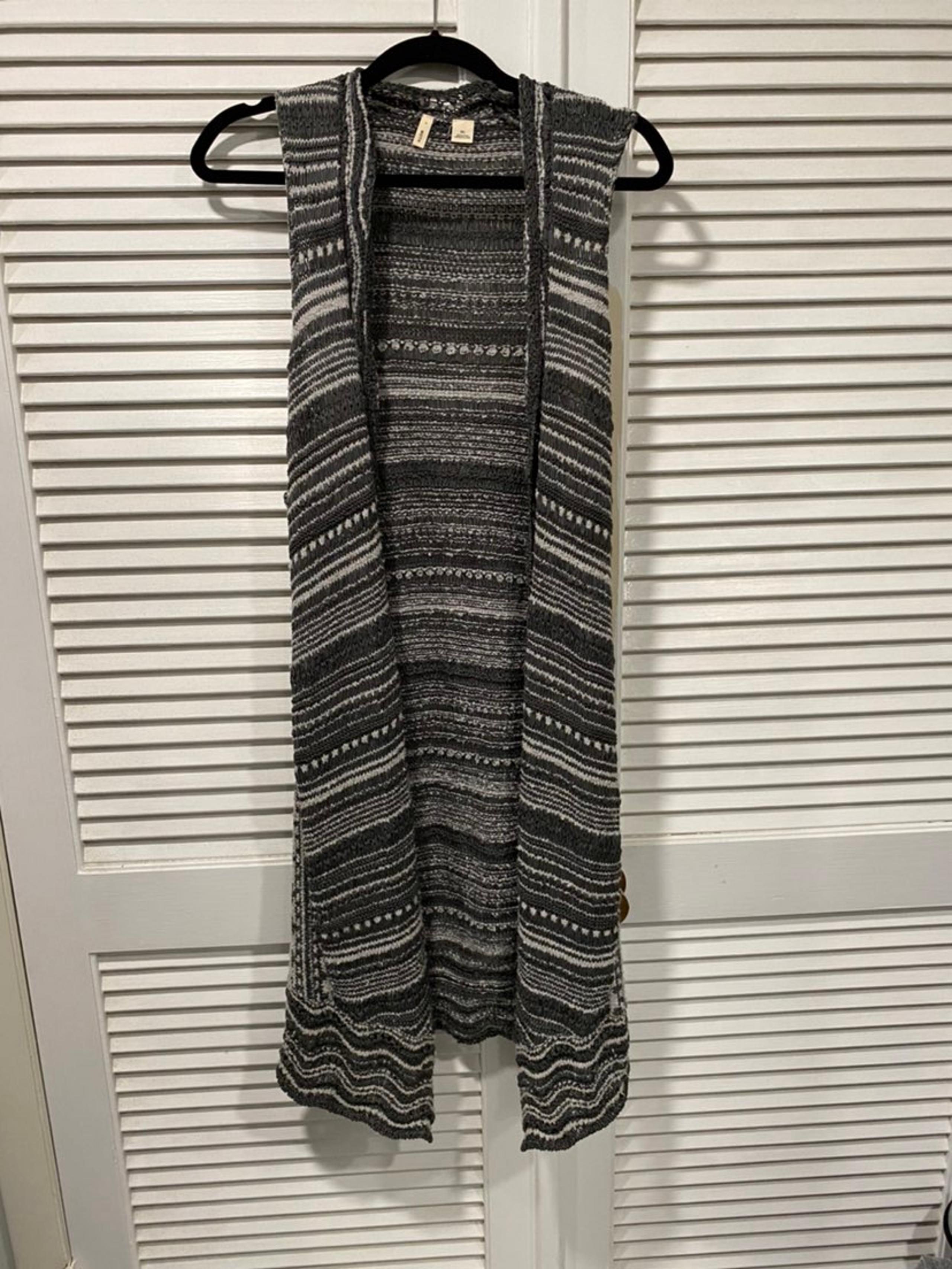 Moth Strata Knit Vest - Anthropologie