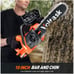 Voltask Cordless Chainsaw, 20V 10-Inch Electric Chainsaw with Auto Tensioning &