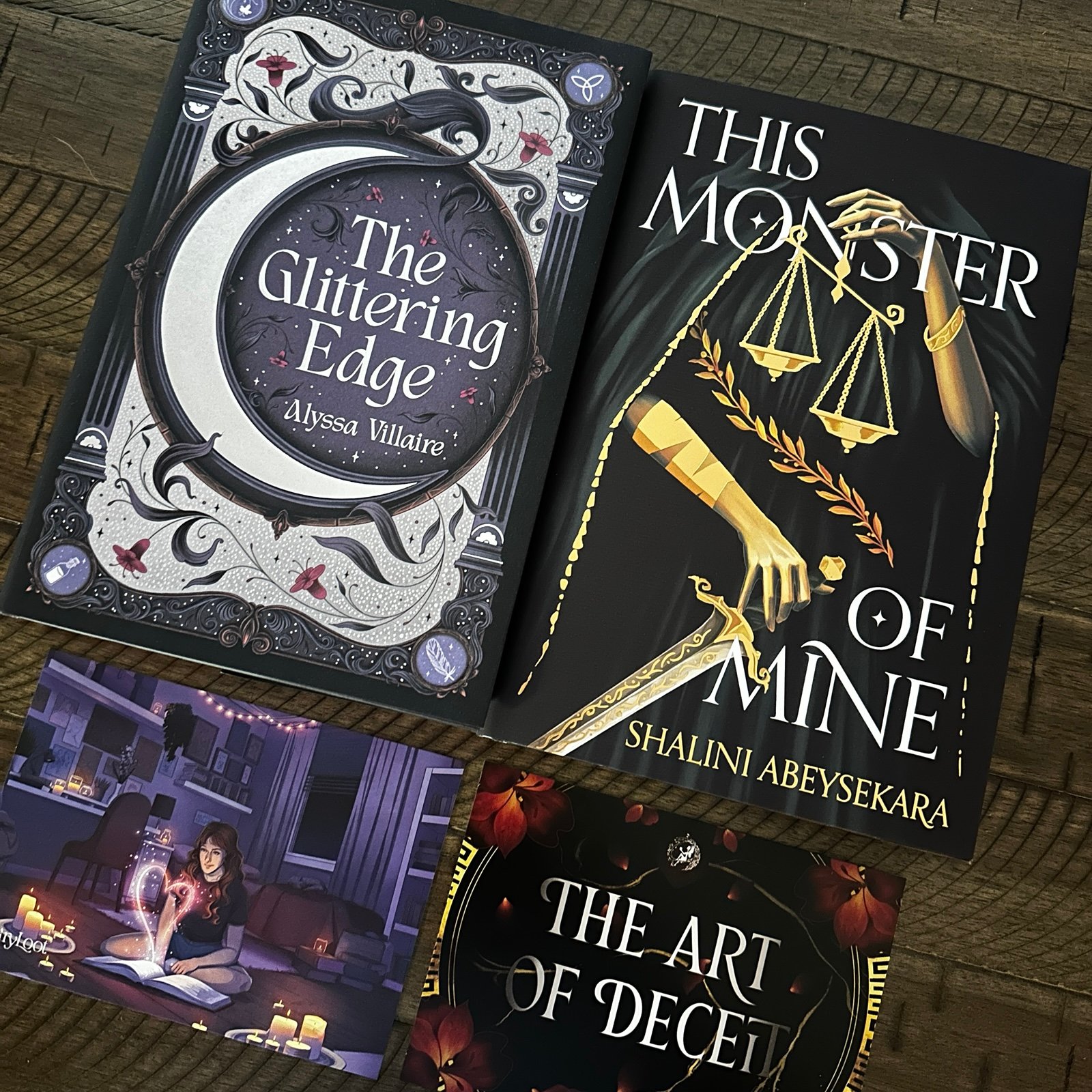Fairyloot Combo The Glittering Edge & This Monster of Mine