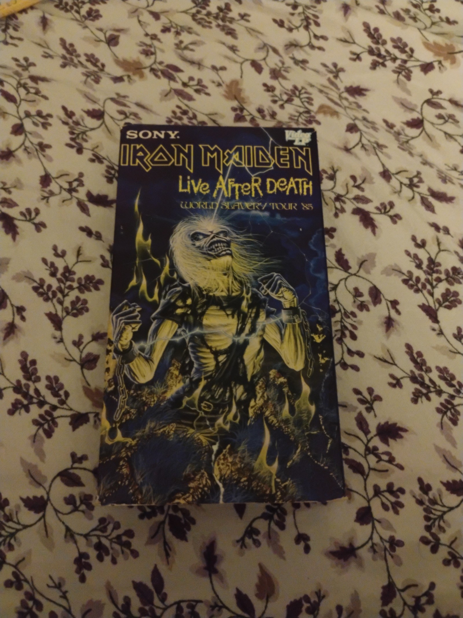 Iron maiden live after death world slavery tour