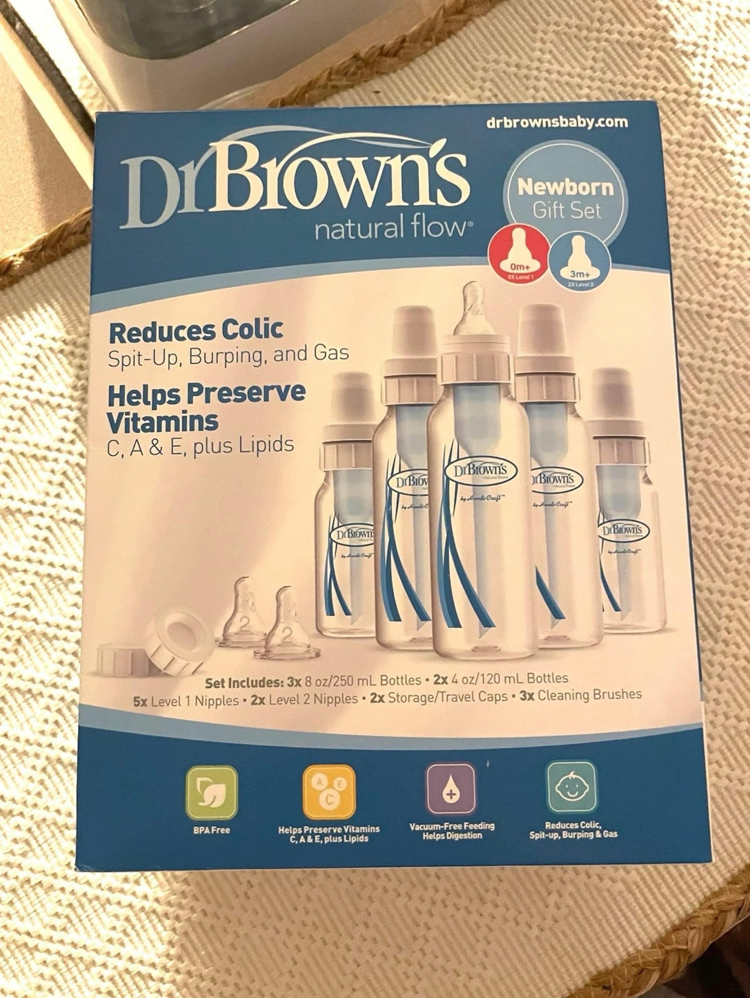 Dr brown’s natural flow bottle set