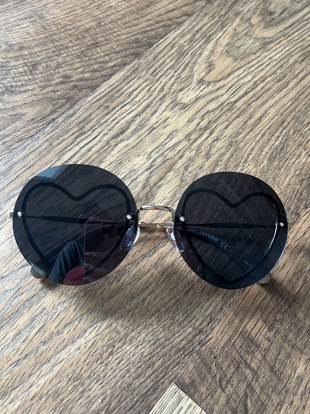 Marc Jacobs Round Heart Glasses