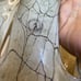 1990s Jozefina Makora Polish glass art bowl/open vase