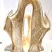1990s Jozefina Makora Polish glass art bowl/open vase