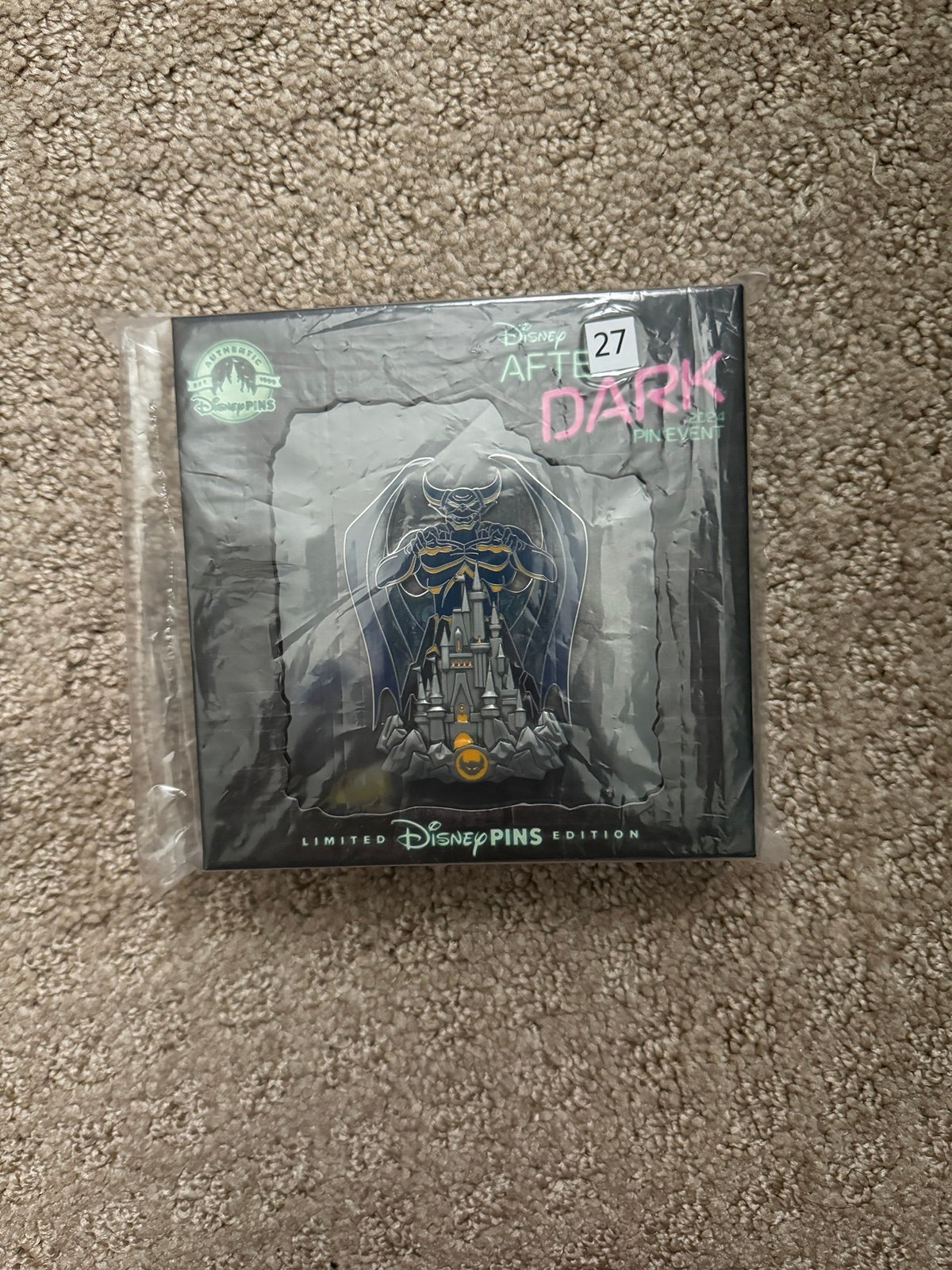 Disney After Dark Pin Event 2024 Villains Castle Chernabog Fantasia Pin LE 500