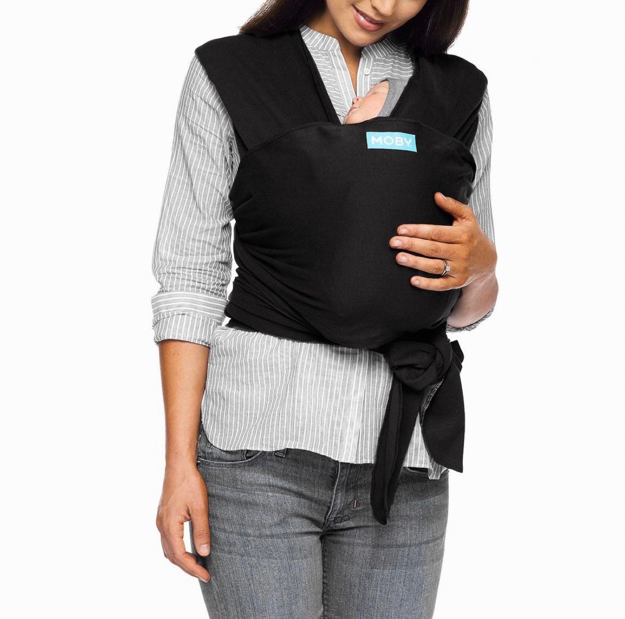 Moby Classic Wrap Carrier - Black