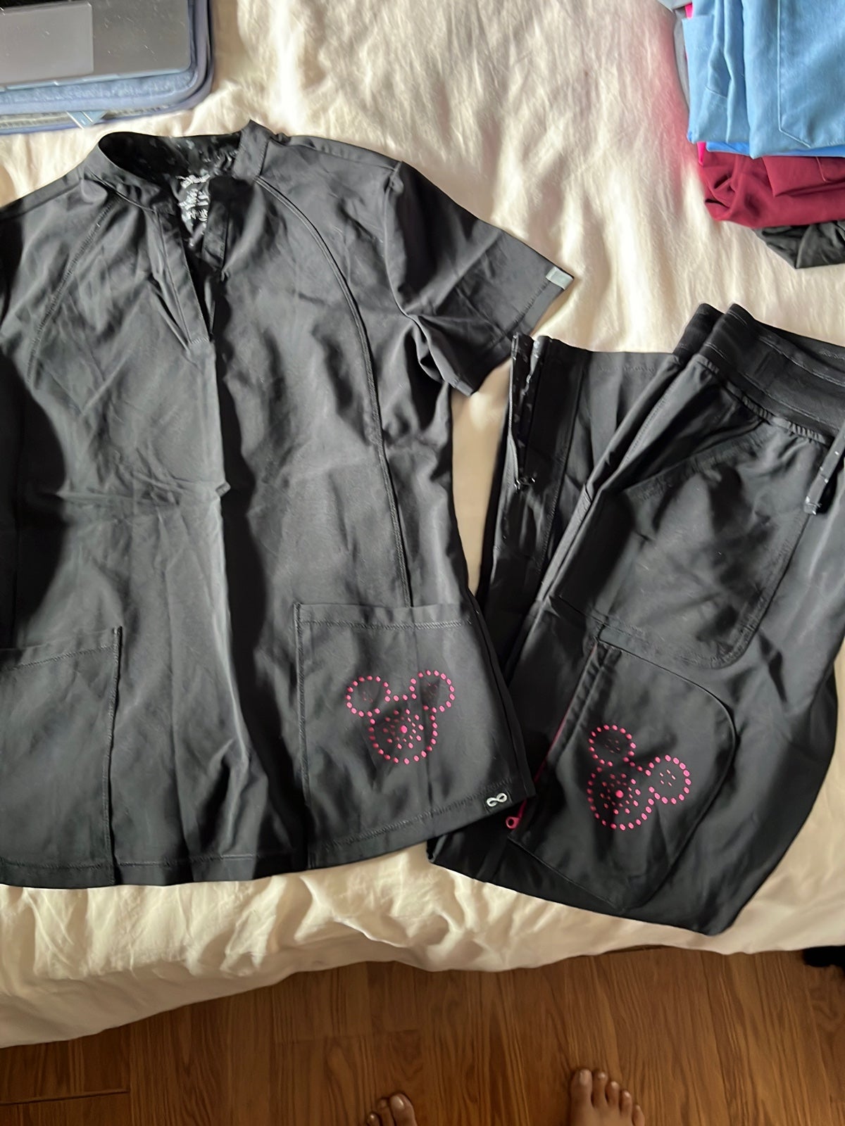 Disney black&pink set