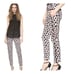 Veronica Beard leopard print Slim Fit ankle pants