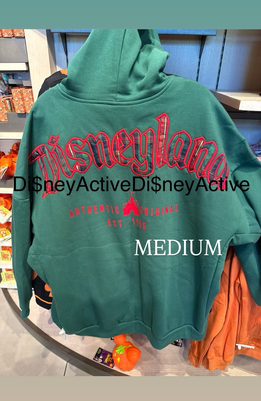 Disney Parks Disneyland Christmas Zip Up Hoodie