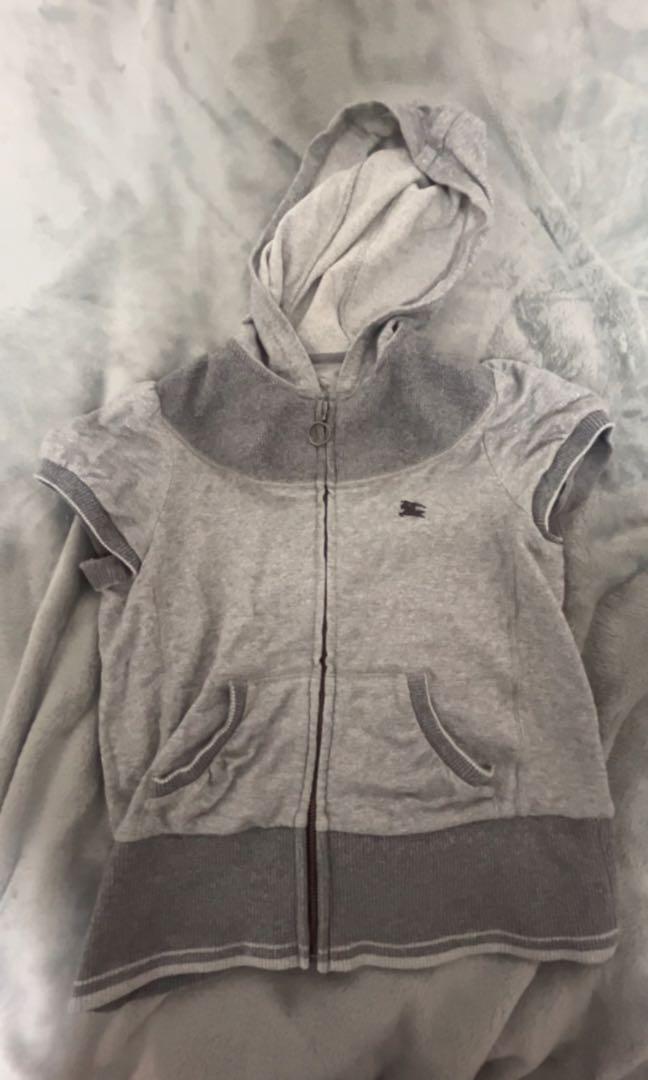 BURBERRY Short-Sleeve Hoodie