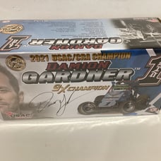Acme 1/18 2021 #1 Damion Gardner POL USAC/CRA Champion Wingless Sprint Car