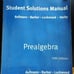 PreAlgebra College Textbook for Math 086