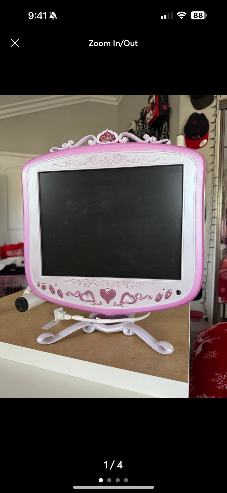 Disney Princess TV 18 inch flat screen
