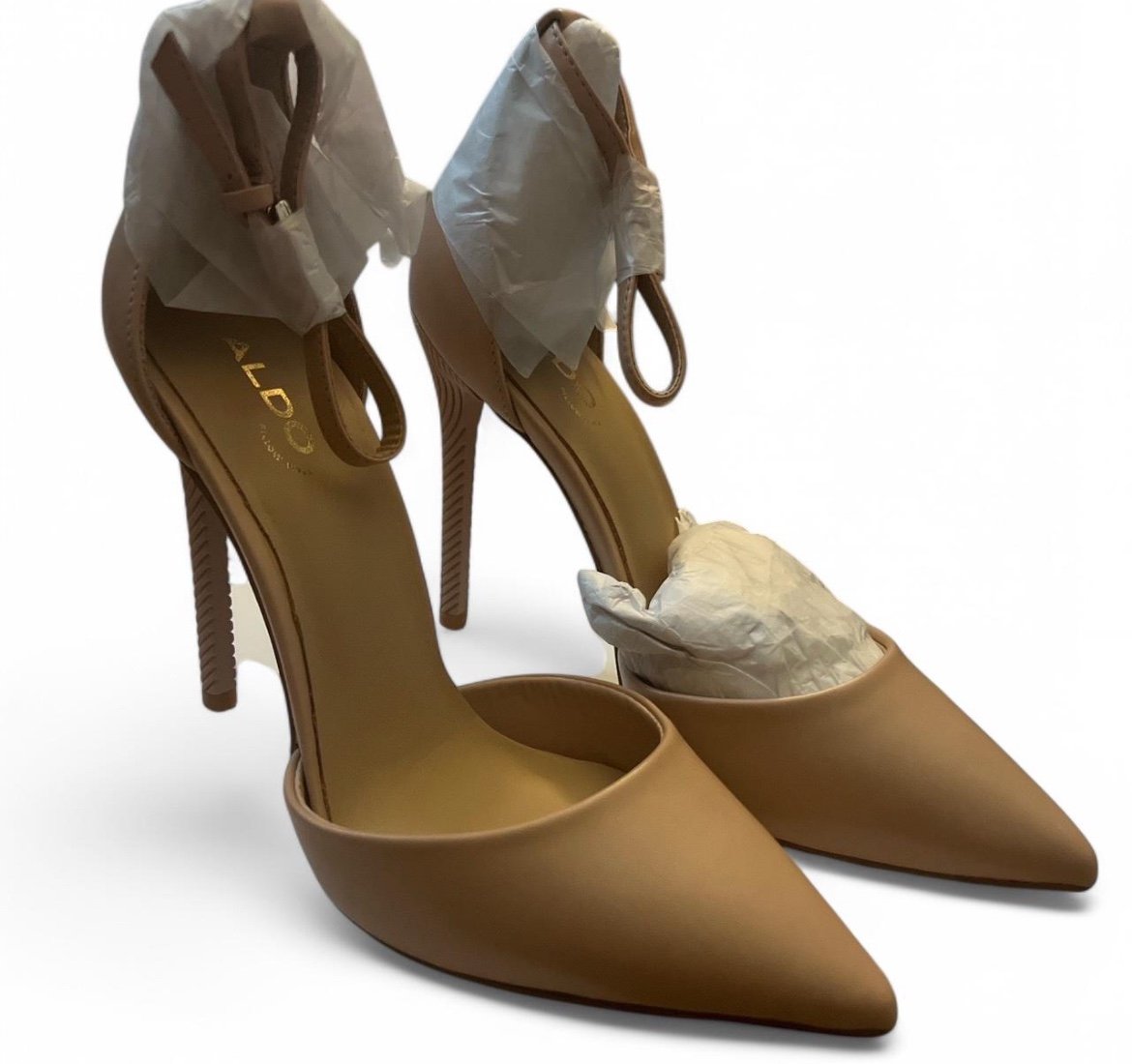 Brand new with box Aldo tan/beige stiletto heels