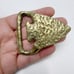 Vintage Solid Brass Arrow Head Southwestern Belt Buckle