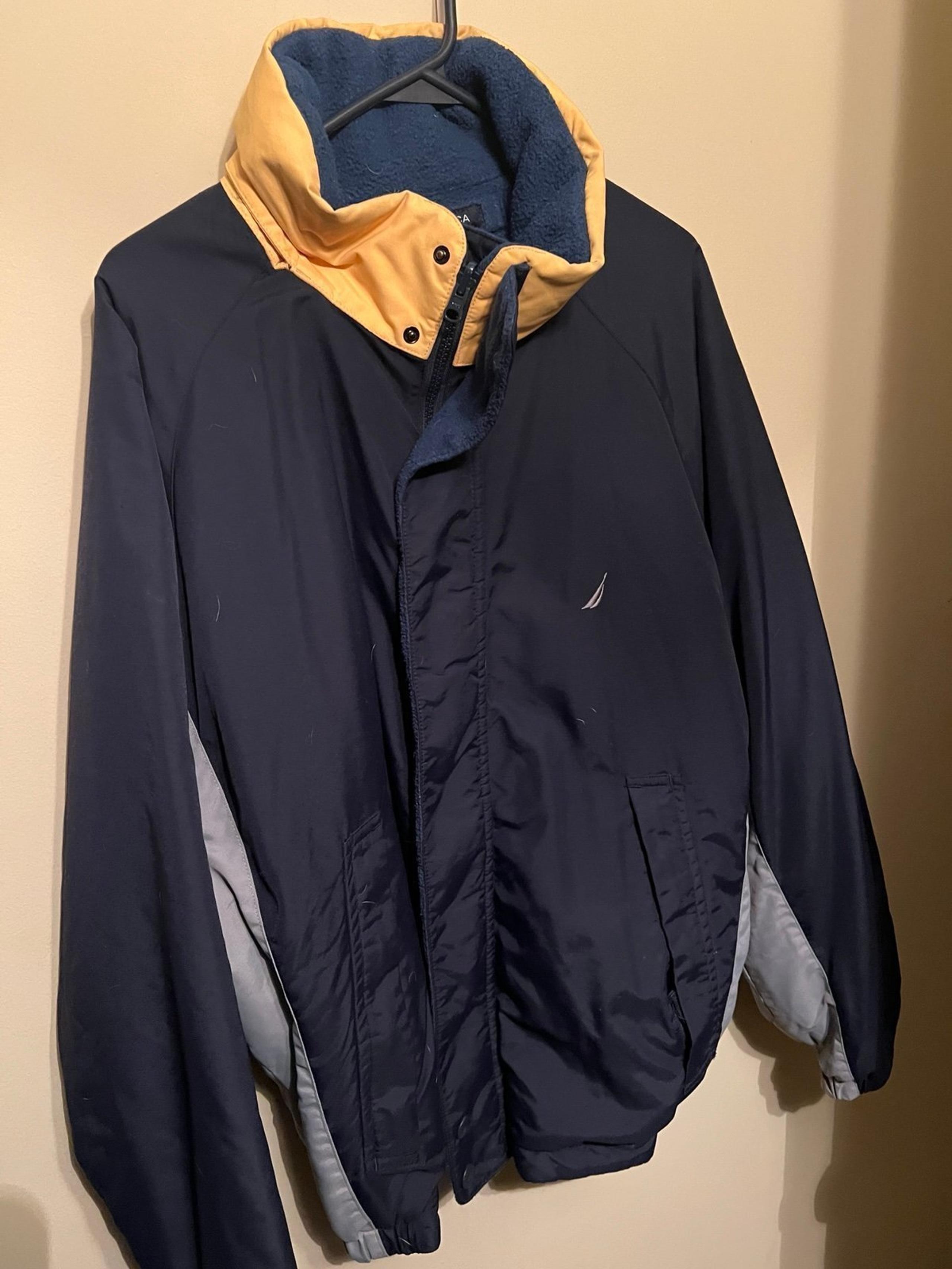 Men’s Nautical Heavy Fleece Jacket.